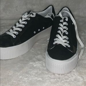 Steve Madden Camo Platform Sneakers